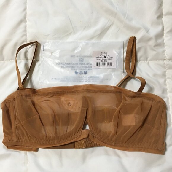 Free People We are HAH Wired Bra in Brown Sugar Size 30-38 B- NWT $78 - Picture 2 of 4